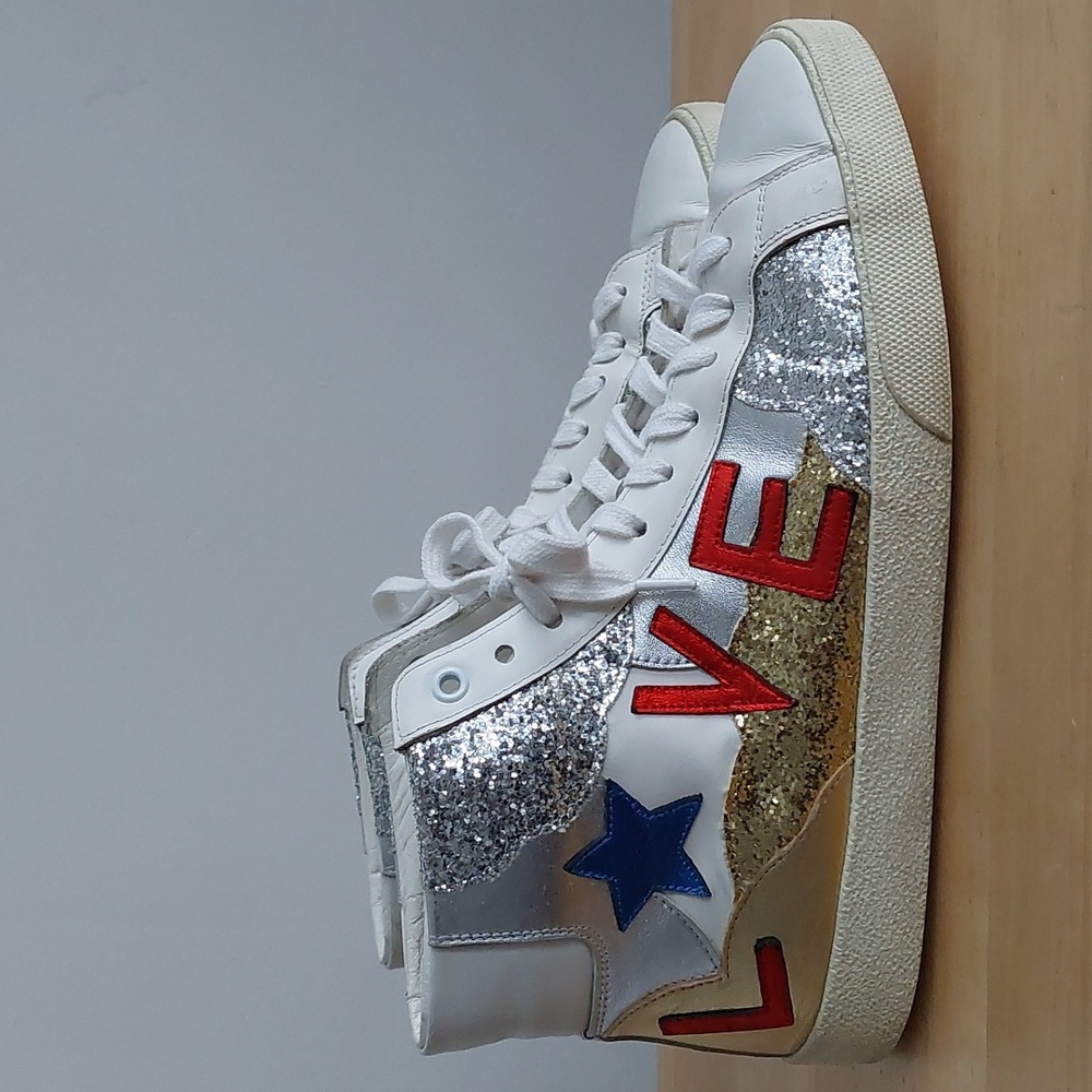 Saint Laurent Court Classic SL/06 High-top White Leather Sneaker